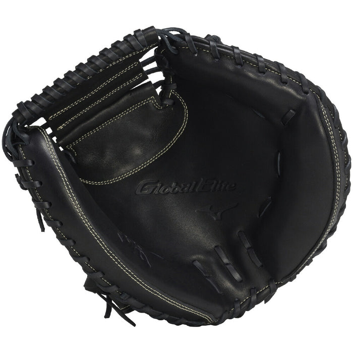 【ショップ限定エントリーでさらに+9倍】ミズノ野球軟式キャッチャーミットグローバルエリート號SAKEBI捕手用：M-R型1AJCR32410
