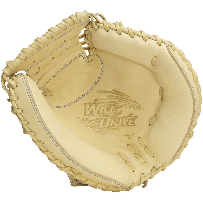 野球ミズノMIZUNO軟式用WILLDRIVEBLUE捕手用B-D型一般軟式ミットグローブキャッチャー1AJCR32900