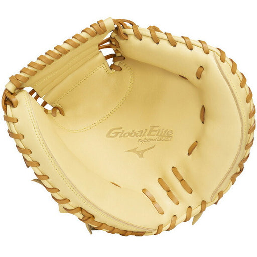 ミズノMIZUNO野球軟式用ジュニア捕手用キャッチャーミットグローバルエリートRGブランドアンバサダーセレクション大城卓三モデル25FW1AJCY33100-8049