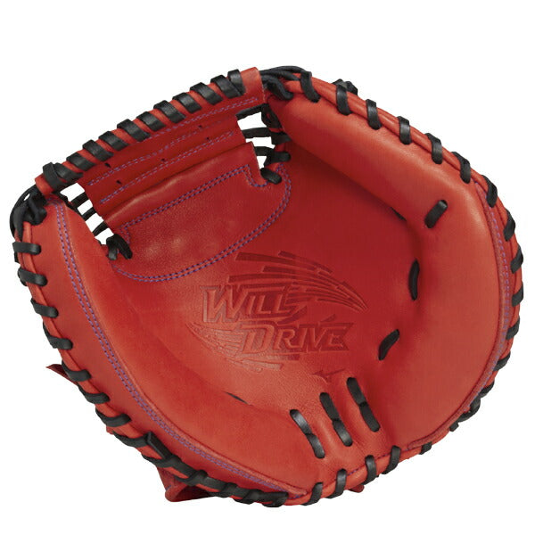 ミズノmizuno少年野球軟式用グローブウィルドライブブルー捕手用M-R型25FW1AJCY33400