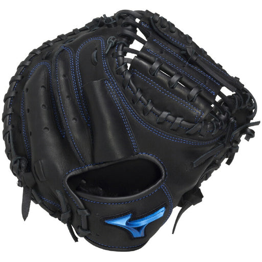 ミズノMIZUNO野球ジュニア軟式用キャッチャーミットWILLDRIVEBLUE捕手用/M-R型1AJCY34700