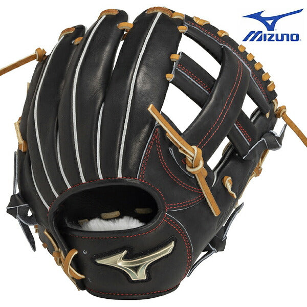 【ショップ限定エントリーでさらに+9倍】ミズノ野球グローブグラブゴールデンエイジ硬式用グローバルエリートHselectionSIGNA内野手用：サイズGA81AJGA32003