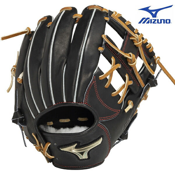 【ショップ限定エントリーでさらに+9倍】ミズノ野球グローブグラブゴールデンエイジ硬式用グローバルエリートHselectionSIGNA内野手用：サイズGA91AJGA32013
