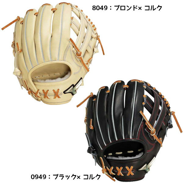 【ショップ限定エントリーでさらに+9倍】ミズノmizuno野球硬式グラブグローバルエリートHselectionSIGNAAXI内野手用（センターポケット深め型1AJGH31423グローブサイズ10