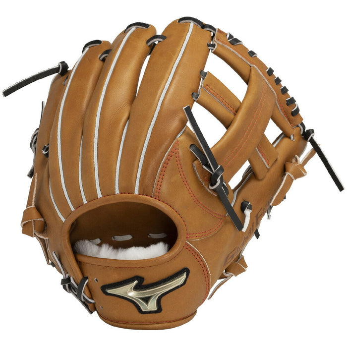 【ショップ限定エントリーでさらに+9倍】野球ミズノMIZUNO硬式用グローバルエリートHselectionSIGNA内野手用一般センターポケット深めサイズ8グローブグラブ1AJGH32503