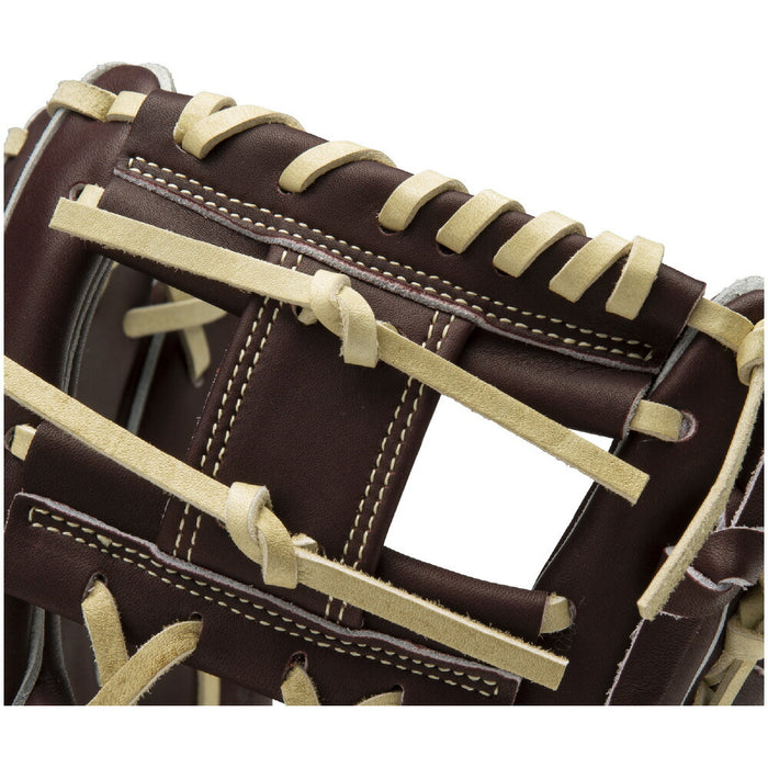 野球ミズノMIZUNO硬式用グローバルエリートHselectionSIGNA内野手用一般センターポケット深めサイズ9グローブグラブ1AJGH32513