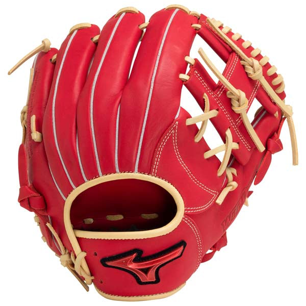 【ショップ限定エントリーでさらに+9倍】ミズノmizuno野球軟式グラブウィルドライブレッド限定コンビカラー1AJGR21703内野手向けグローブサイズ9