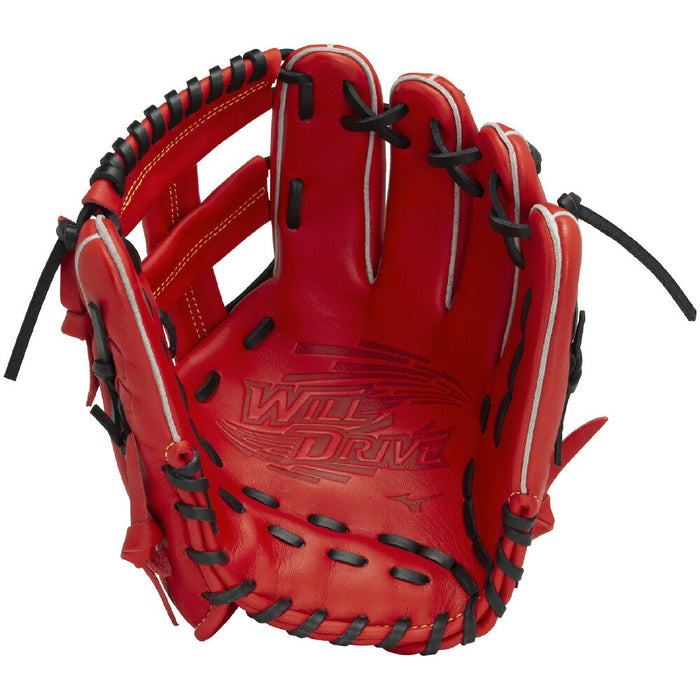 ミズノ野球軟式グラブグローブ軟式用WILLDRIVEREDIBE内野手向け：サイズ81AJGR32803