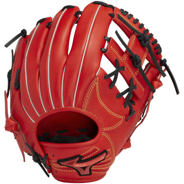 【ショップ限定エントリーでさらに+9倍】ミズノ野球軟式グラブグローブ軟式用WILLDRIVEREDIBE内野手向け：サイズ91AJGR32813