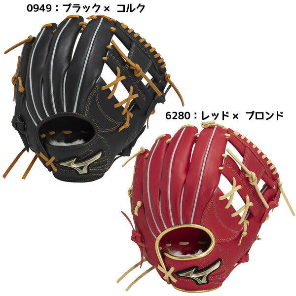 ソフトボール用グラブ内野手向けグローバルエリートHselectionSIGNAタイト設計24AWサイズ9一般1AJGS31313