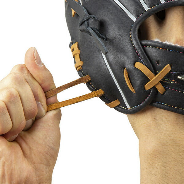 ソフトボール用グラブ内野手向けグローバルエリートHselectionSIGNAタイト設計24AWサイズ9一般1AJGS31313