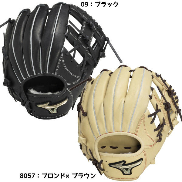 ミズノMIZUNO野球軟式用ジュニアオールラウンド用グローバルエリートHselectionSIGNAサイズL子供1AJGY32220