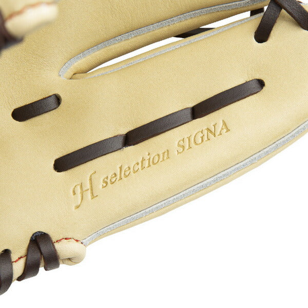 ミズノMIZUNO野球軟式用ジュニアオールラウンド用グローバルエリートHselectionSIGNAサイズL子供1AJGY32220