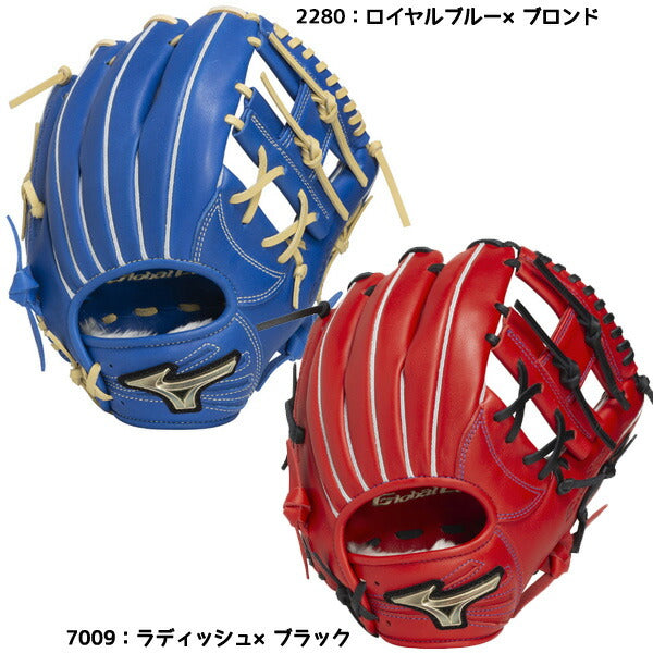 ミズノMIZUNO野球ジュニアグラブ内野手用グローバルエリートRGブランドアンバサダーセレクション坂本勇人モデルサイズM25FW1AJGY33133子供用