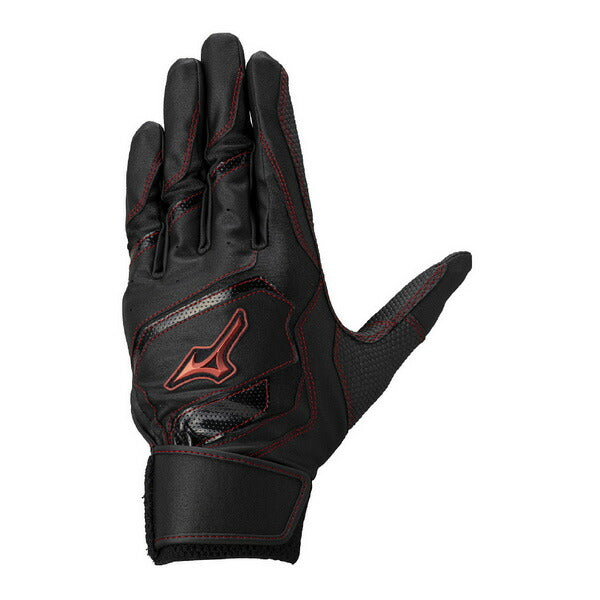 【ネコポス送料無料】ミズノMIZUNO野球バッティンググラブWDREDウィルドライブレッド手袋1EJEA290