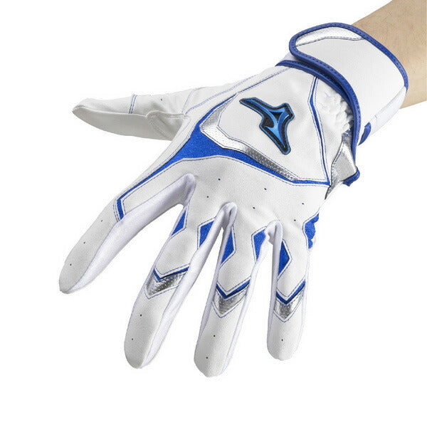 【ネコポス送料無料】ミズノMIZUNO野球バッティンググラブWDBLUEウィルドライブブルー手袋1EJEA295