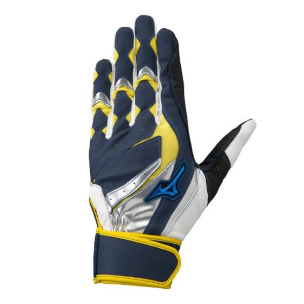 【ネコポス送料無料】ミズノMIZUNO野球バッティンググローブバッティング手袋WILLDRIVEBLUE両手両手用1EJEA528