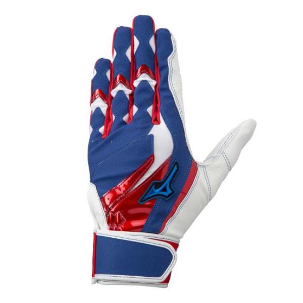 【ネコポス送料無料】ミズノMIZUNO野球バッティンググローブバッティング手袋WILLDRIVEBLUE両手両手用1EJEA528
