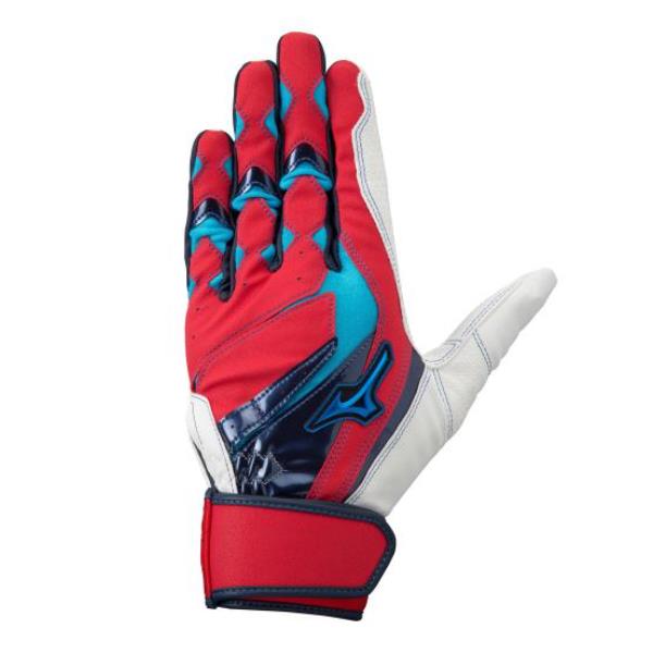 【ネコポス送料無料】ミズノMIZUNO野球バッティンググローブバッティング手袋WILLDRIVEBLUE両手両手用1EJEA528