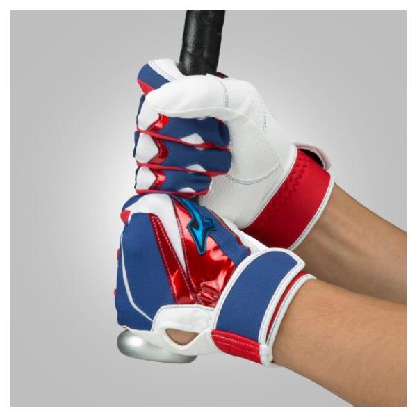 【ショップ限定エントリーでさらに+9倍】【ネコポス送料無料】ミズノMIZUNO野球バッティンググローブバッティング手袋WILLDRIVEBLUE両手両手用1EJEA528