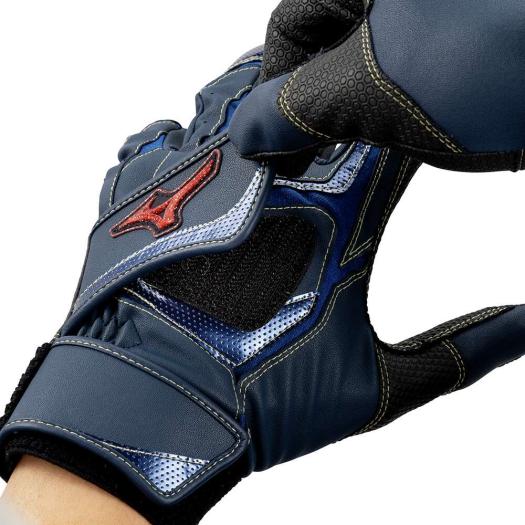 【ネコポス送料無料】野球ミズノバッティンググローブ両手用レプリカシリコンパワーアークDIユニセックスウィルドライブ大人用大人1EJEA544