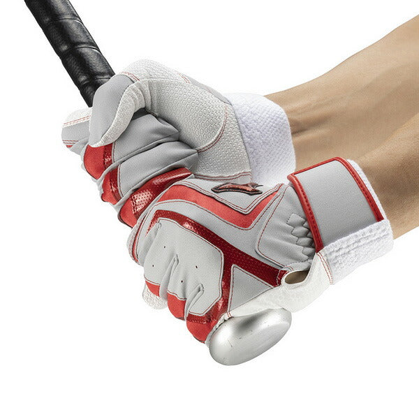 【ネコポス送料無料】野球バッティンググローブウィルドライブレッド24AWWILLDRIVERED手袋両手用1EJEA545