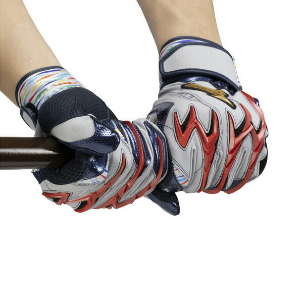 【ネコポス送料無料】ミズノMIZUNO野球バッティンググラブシリコンパワーアークDIDREAMPACK26SS手袋1EJEA567