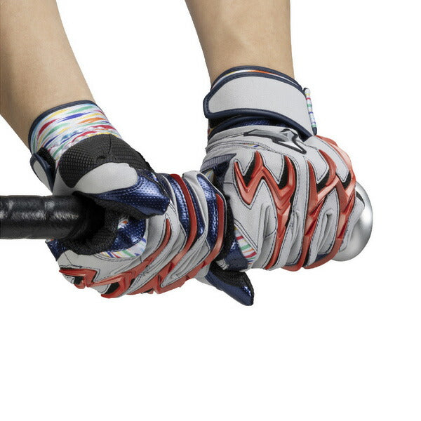 【ネコポス送料無料】ミズノMIZUNO野球バッティンググラブシリコンパワーアークDIレプリカDREAMPACK26SS手袋1EJEA573