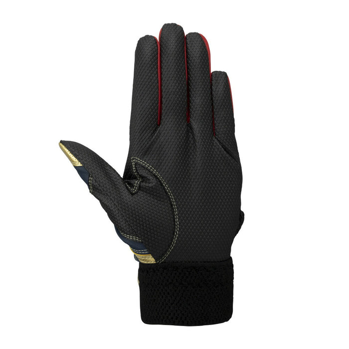 【ネコポス送料無料】ミズノ野球ジュニアバッティンググローブシリコンパワーアークDIレプリカ1EJEY255