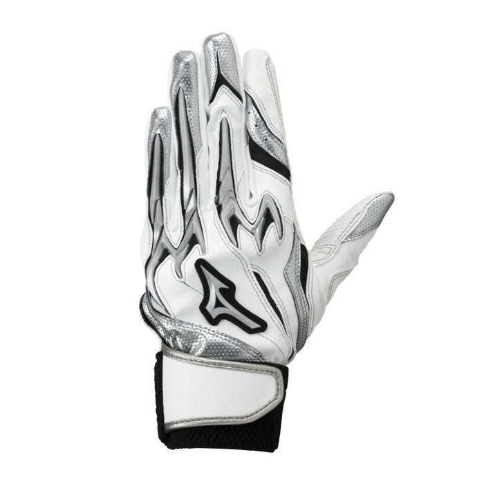 【ネコポス送料無料】ミズノ野球ジュニアバッティンググローブシリコンパワーアークDIレプリカ1EJEY255