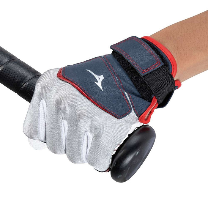 【ショップ限定エントリーでさらに+9倍】野球ジュニア少年野球バッティンググローブ両手用ミズノワイルドキッズバッティング手袋WILLDRIVE1EJEY520