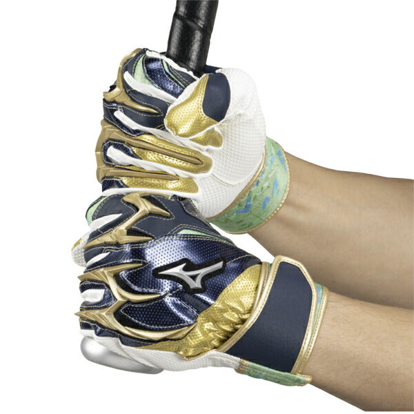 【ショップ限定エントリーでさらに+9倍】ミズノmizuno野球ジュニアバッティンググローブシリコンパワーアークDIレプリカセレクションモデル両手用1EJEY561