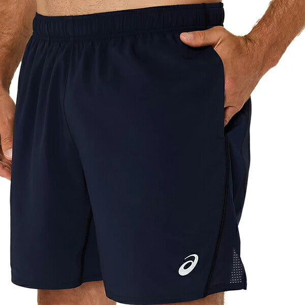 【ネコポス送料無料】アシックスasicsランニングショーツシルバー7インチショーツSilver7-InchShortsメンズ大人速乾通気性2011D230-400