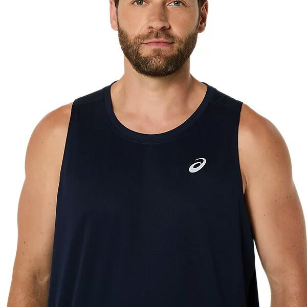 【ショップ限定エントリーでさらに+9倍】【ネコポス送料無料】アシックスasicsメンズランニングシャツドライタンク25SSノースリーブ2011D295