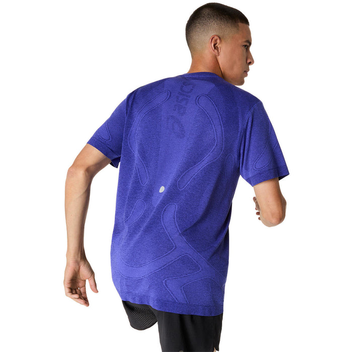 アシックスasicsランニングTシャツ半袖メンズROADランニングシームレス半袖シャツROADACTIBREEZEシームレス通気孔2011D355