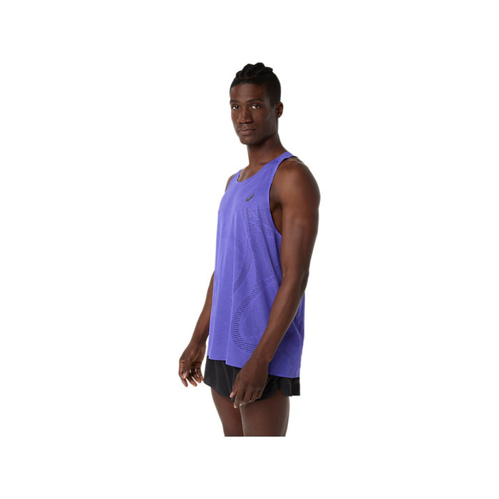アシックスasicsランニングシングレットタンクトップノースリーブメンズMETARUNシングレットMETARUNACTIBREEZE通気孔軽量レース対応2011D508