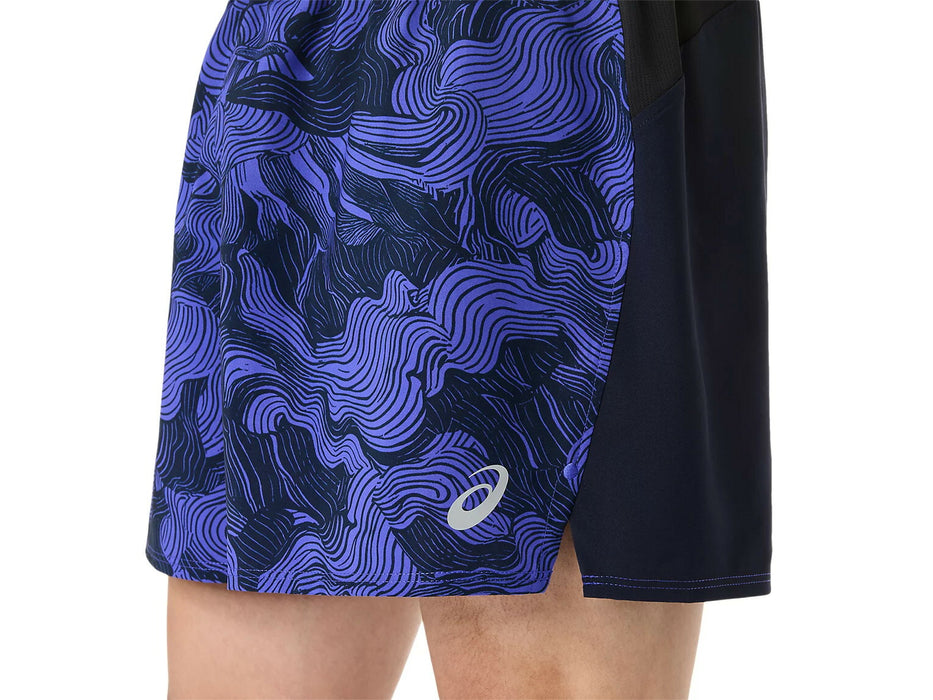 アシックスasicsトレイルランニングショートパンツメンズFUJITRAIL5インチプリントショーツ軽量吸汗速乾スマートフォンポケット2011D526