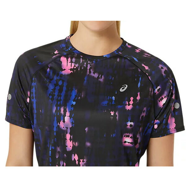 【ショップ限定エントリーでさらに+9倍】【ネコポス送料無料】アシックスasicsレディースランニングシャツウィメンズROADLITE-SHOW2012D073ランニング半袖シャツTシャツ