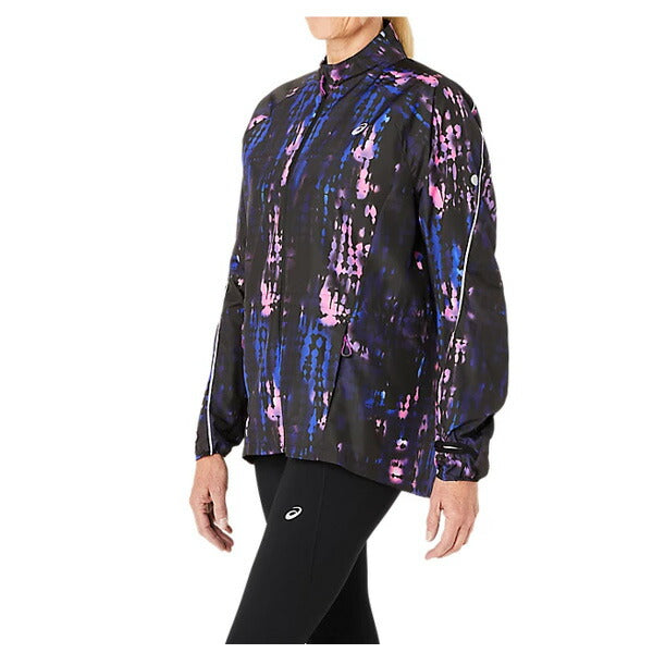 アシックスasicsレディースランニングブレーカーウィメンズROADLITE-SHOWパッカブルジャケット2012D079ウインドブレーカー