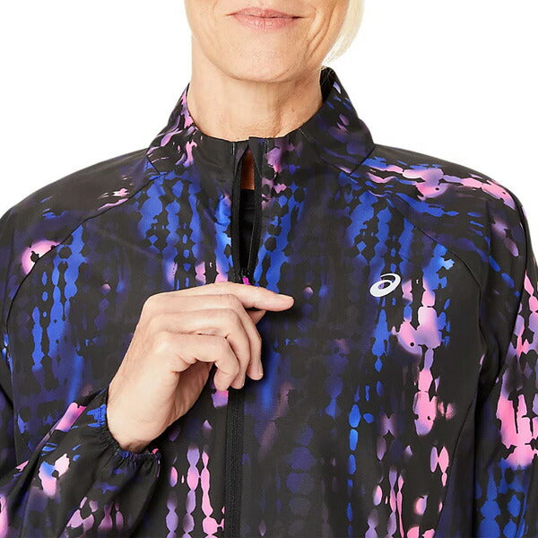 アシックスasicsレディースランニングブレーカーウィメンズROADLITE-SHOWパッカブルジャケット2012D079ウインドブレーカー