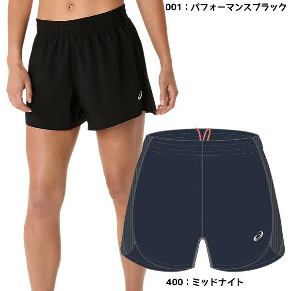 【ネコポス送料無料】アシックスasicsレディースランニングパンツランニングドライ4インチショーツ26SSショートパンツ2012D151