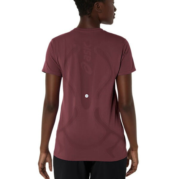 【ショップ限定エントリーでさらに+9倍】【ネコポス送料無料】アシックスasicsレディースランニングシャツROADランニングシームレス25FW半袖2012D292