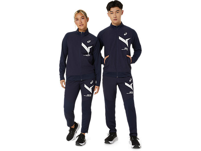 【ショップ限定エントリーでさらに+9倍】アシックスasicsジャージジャケットAIM-TRGウインドバリアハイブリッドニットジャケット2031E724