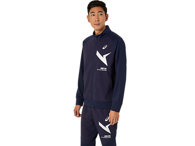 【ショップ限定エントリーでさらに+9倍】アシックスasicsジャージジャケットAIM-TRGウインドバリアハイブリッドニットジャケット2031E724