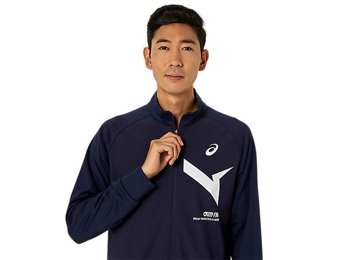 【ショップ限定エントリーでさらに+9倍】アシックスasicsジャージジャケットAIM-TRGウインドバリアハイブリッドニットジャケット2031E724