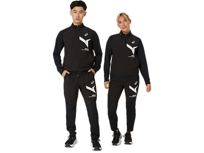 【ショップ限定エントリーでさらに+9倍】アシックスasicsジャージジャケットAIM-TRGウインドバリアハイブリッドニットジャケット2031E724