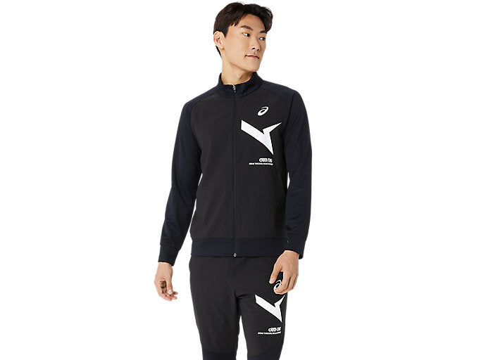 【ショップ限定エントリーでさらに+9倍】アシックスasicsジャージジャケットAIM-TRGウインドバリアハイブリッドニットジャケット2031E724