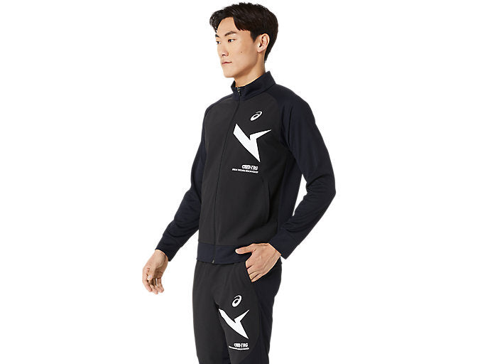 【ショップ限定エントリーでさらに+9倍】アシックスasicsジャージジャケットAIM-TRGウインドバリアハイブリッドニットジャケット2031E724