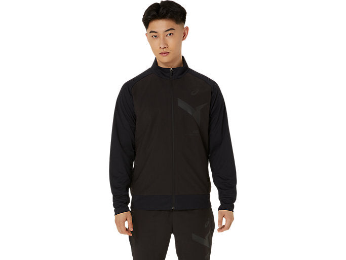 【ショップ限定エントリーでさらに+9倍】アシックスasicsジャージジャケットAIM-TRGウインドバリアハイブリッドニットジャケット2031E724