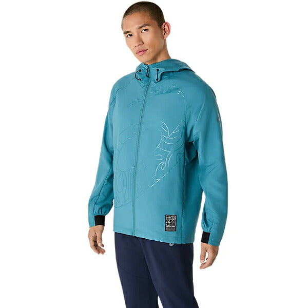 【ショップ限定エントリーでさらに+9倍】アシックスasicsクールアクティモーションクロスフーディージャケットメンズジャケット2031E979